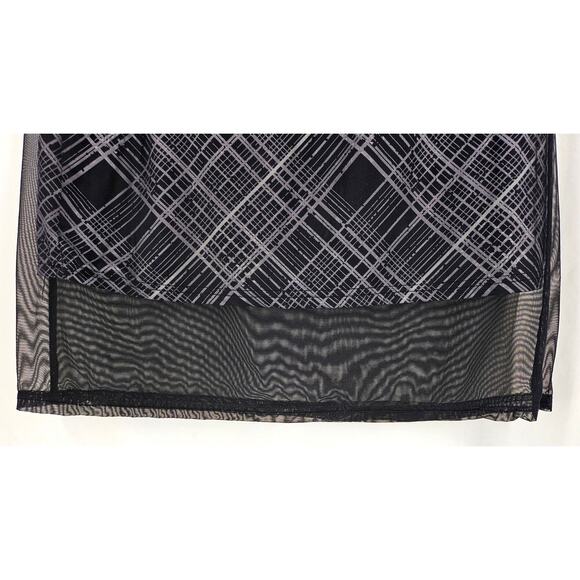 BLACK PAID WOMEN'S SKIRT SIZE LARGE - POLYESTER BLEND FOR STRETCH FLATTERING FIT - Picture 9 of 11